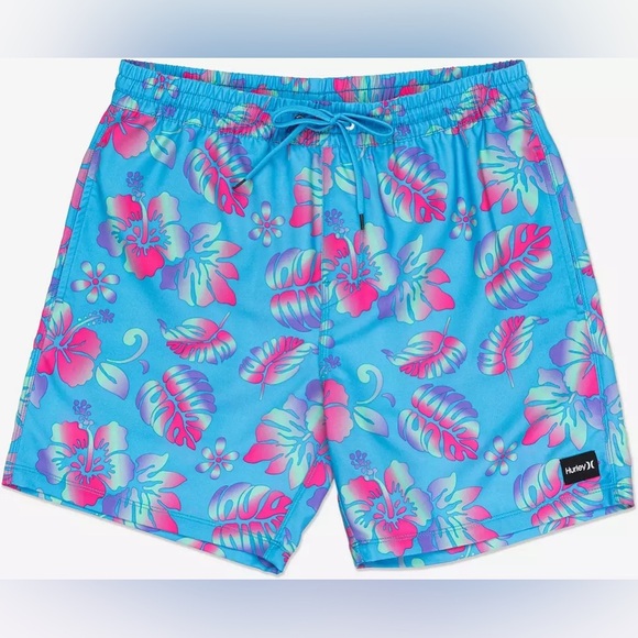 Hurley Men's Cannonball Volley Swim Trunk. NWT! - Picture 1 of 6